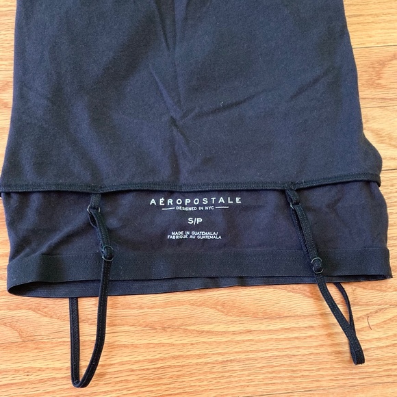 Aeropostale women’s size small black camisole with adjustable straps - Picture 4 of 6